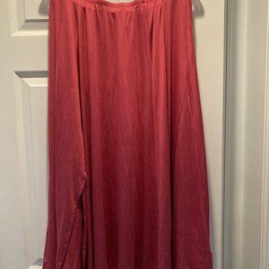 Pink Lularoe Jennifer skirt size lg